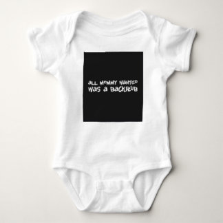 Mommy Wanted Baby Bodysuit