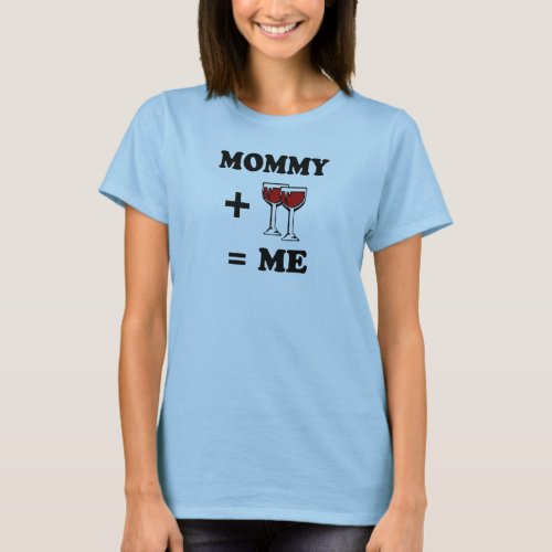 Mommy  Wine  Me baby t_shirt