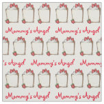 Mommy's Angel Food Strawberry Angelfood Cake Fabric