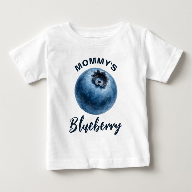 Mommy's Blueberry Baby T-Shirt (Front)