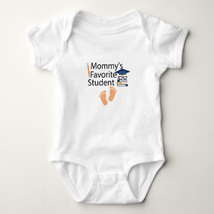  Mommy's Favorite Student Teacher Baby, Funny's  Baby Bodysuit