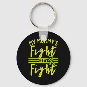 Mommy's Fight Is My Fight Kidney Disease Awareness Keychain
