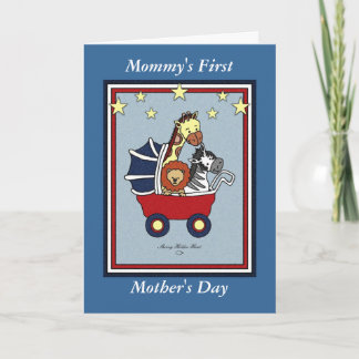 Mommy's First Mother's Day- Americana Style Card