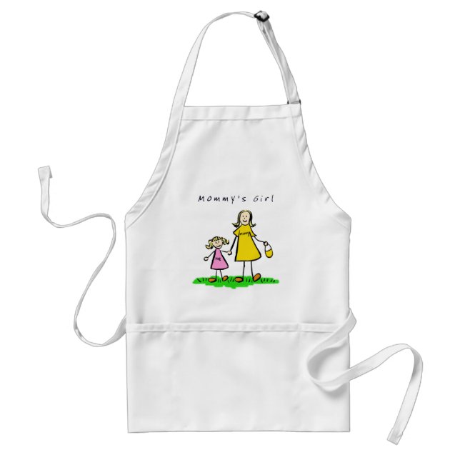 Mommy's Girl Apron (Blond) (Front)
