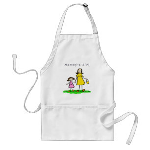 Mommy's Girl Apron (Brunette)