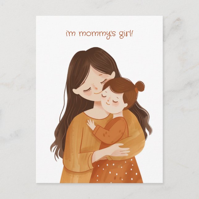 Mommy's Girl Postcard (Front)