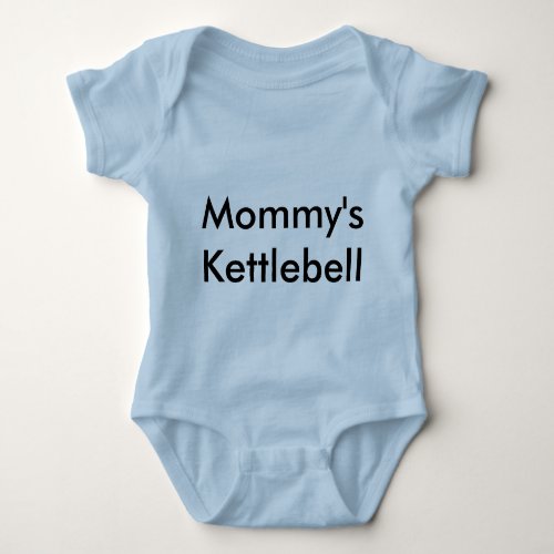 Mommys Kettlebell Baby Bodysuit