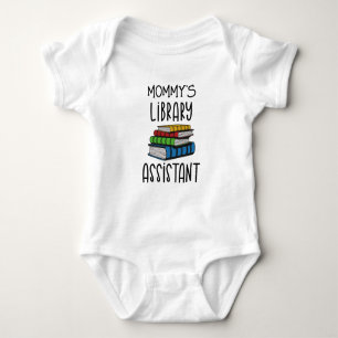 Mommy's Library Assistant - Librarian Baby Bodysuit