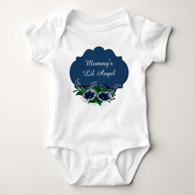 Mommy's Lil Angel Baby Bodysuit (Front)