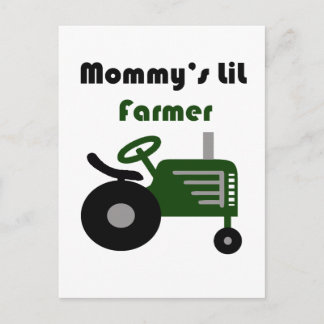 Mommy's Lil Farmer Postcard