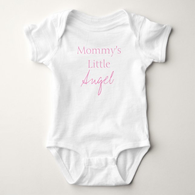 Mommy's Little Angel Baby Bodysuit (Front)