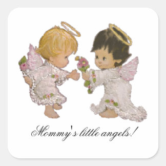 Mommy's Little Angels! Sticker