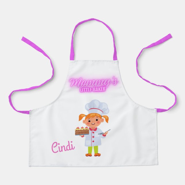 Mommy's Little Baker Apron (Front)