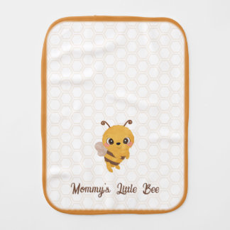 Mommy's Little Bee Baby Burp Cloth