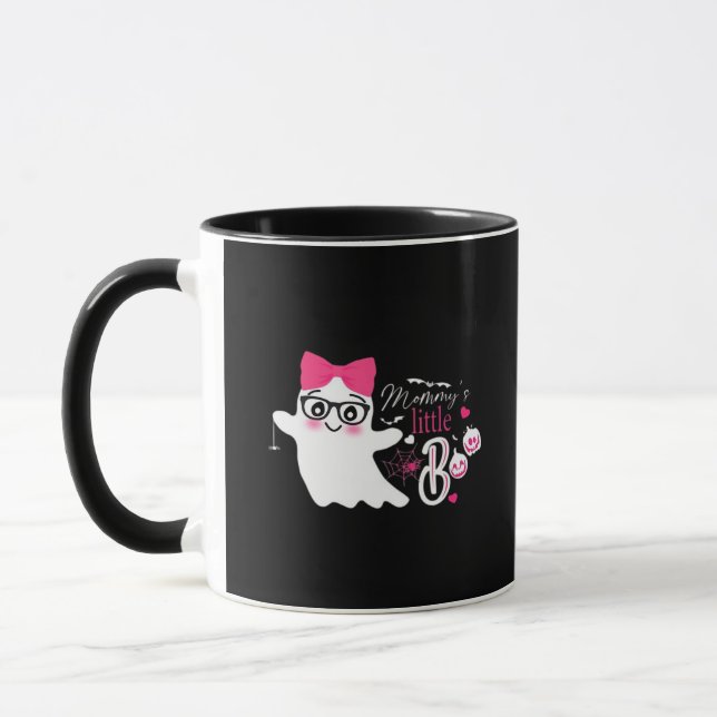 Mommys Little Boo Halloween Classic Design Mug (Left)