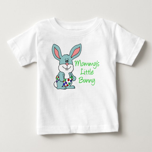 Mommy's Little Bunny Baby T-Shirt (Front)