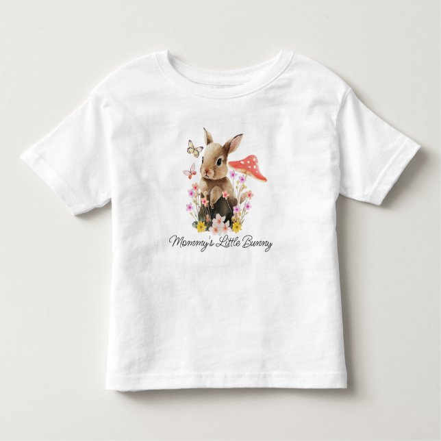 Mommy's Little Bunny Toddler T-shirt (Front)