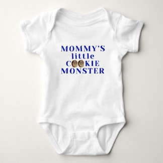 Mommy's Little Cookie Monster Baby Bodysuit