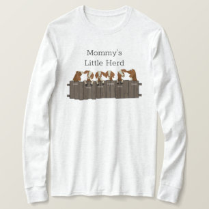 Mommys Little Goat Herd 6 Goats T-Shirt