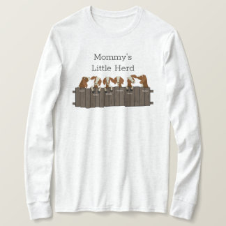 Mommys Little Goat Herd 6 Goats T-Shirt