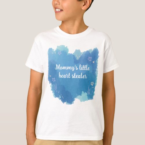 Mommys little heart stealer T_Shirt