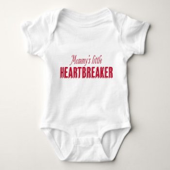 Mommy's Little Heartbreaker Valentine's Day Tee by ericar70 at Zazzle