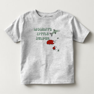 Mommy's little helper Lady bug cool custom shirt