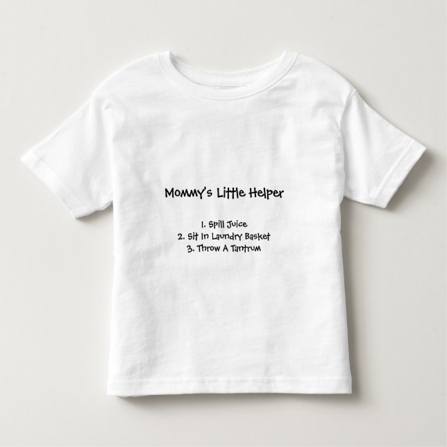 Mommy's Little Helper Shirt (Front)