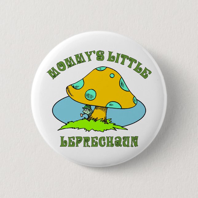 Mommy's Little Leprechaun Button (Front)