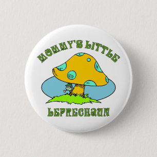 Mommy's Little Leprechaun Button