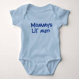 Mommys little man baby bodysuit