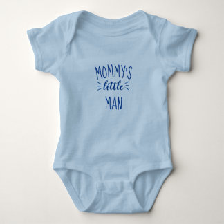 MOMMY'S LITTLE MAN one-piece Baby Bodysuit