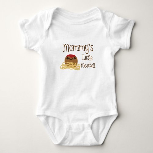 Mommys Little Meatball Baby Bodysuit