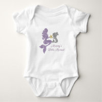 Mommy's Little Mermaid Glitter Bodysuit