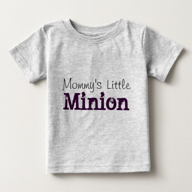 Mommy's Little Minion Baby T-Shirt (Front)