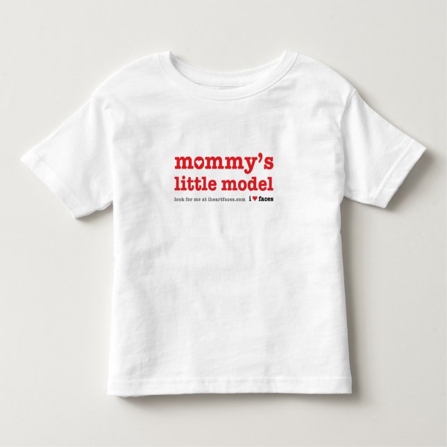 Mommy's Little Model - Kid's T-Shirt (Front)
