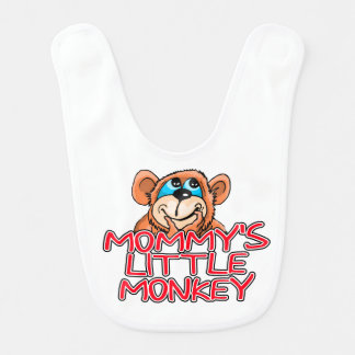 Mommy's Little Monkey Bib