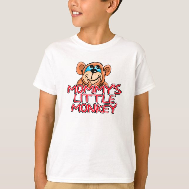 Mommy's Little Monkey T-Shirt (Front)