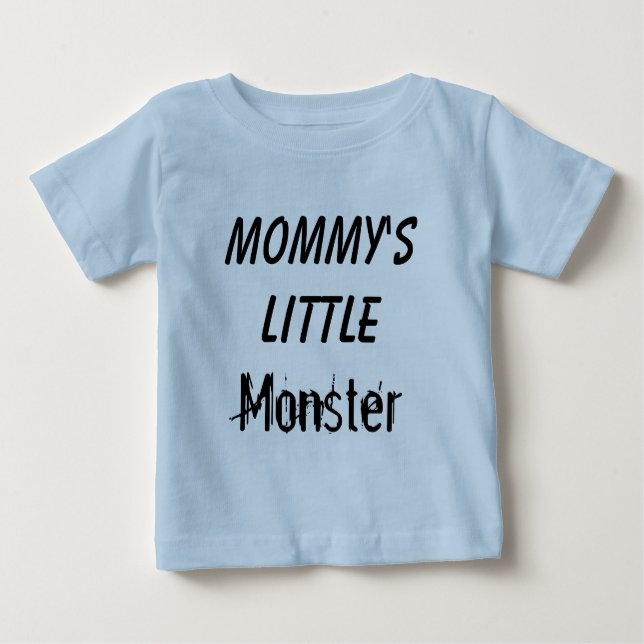 Mommy's Little Monster Child/Infant Tshirt (Front)