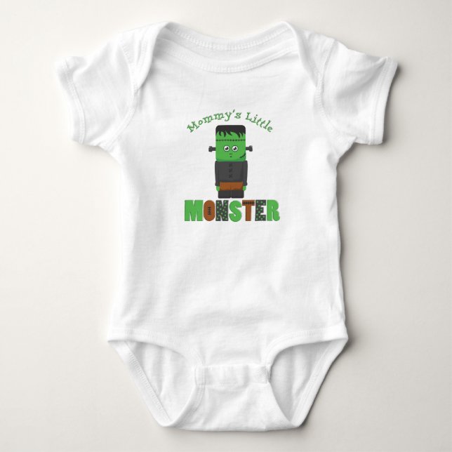 Mommy's Little Monster Halloween Shirt (Front)