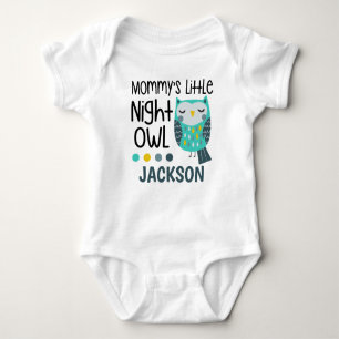 Mommy's Little Night Owl Baby Bodysuit