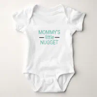 MOMMY'S LITTLE NUGGET one-piece Baby Bodysuit