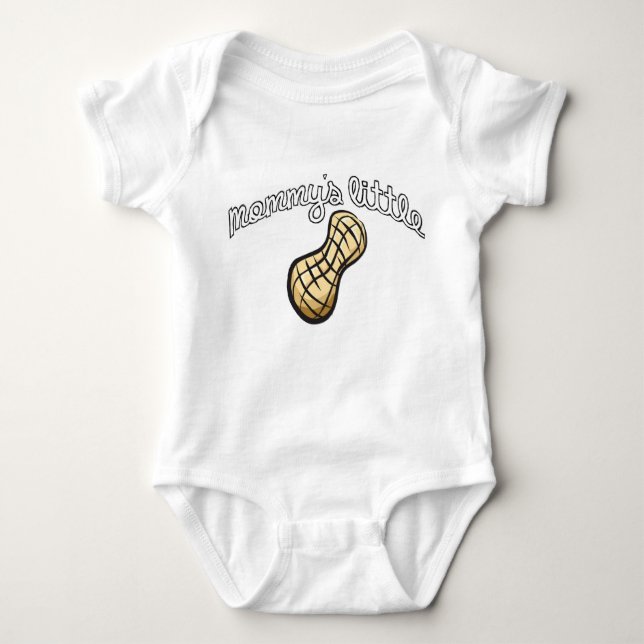 Mommy's Little Peanut Baby Bodysuit (Front)