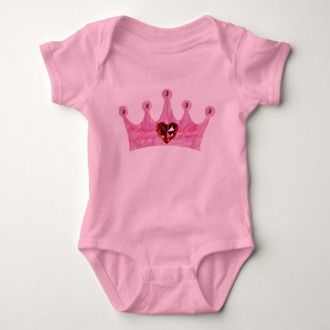Mommy's little perfect princess Infant Creeper (Front)