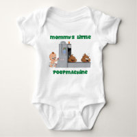 Mommy's little poop machine baby body baby bodysuit