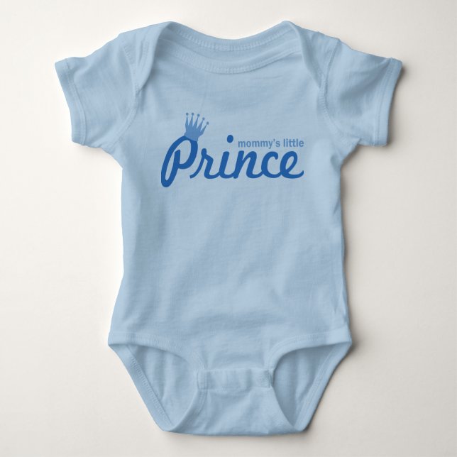 Mommy's Little Prince Baby Bodysuit (Front)