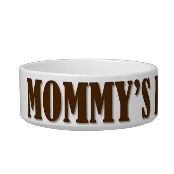 Mommy's Little Prince Bowl by egogenius at Zazzle