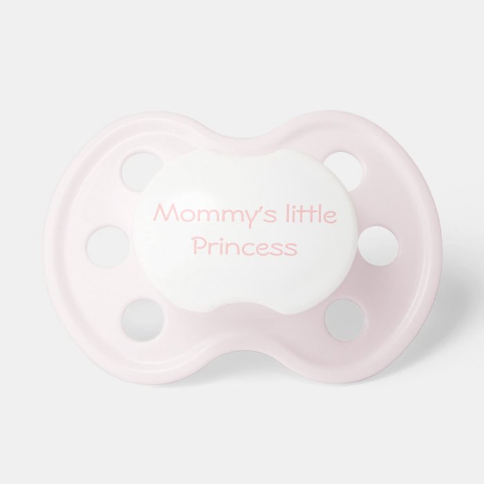 Mommys little princess pacifier 