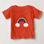 Mommy&#39;s Little Rainbow Baby T-shirt at Zazzle