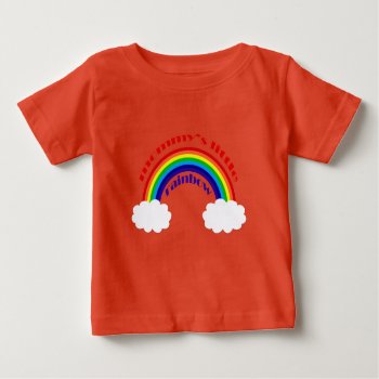 Mommy's Little Rainbow Baby T-shirt by Amitees at Zazzle